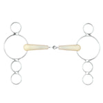 Happy Mouth® 3-Ring Jointed Mouth Gag Bit - Equiluxe Tack