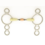 Happy Mouth® 3-Ring Pessoa™ Copper Roller Mouth Gag - Equiluxe Tack