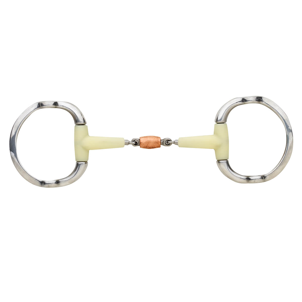 Happy Mouth® Contour Copper Roller Eggbutt Gag Bit - Equiluxe Tack
