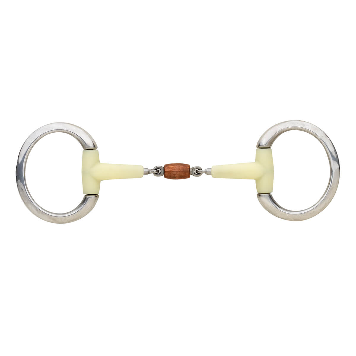 Happy Mouth® Contour Copper Roller Flat Eggbutt Bit - Equiluxe Tack