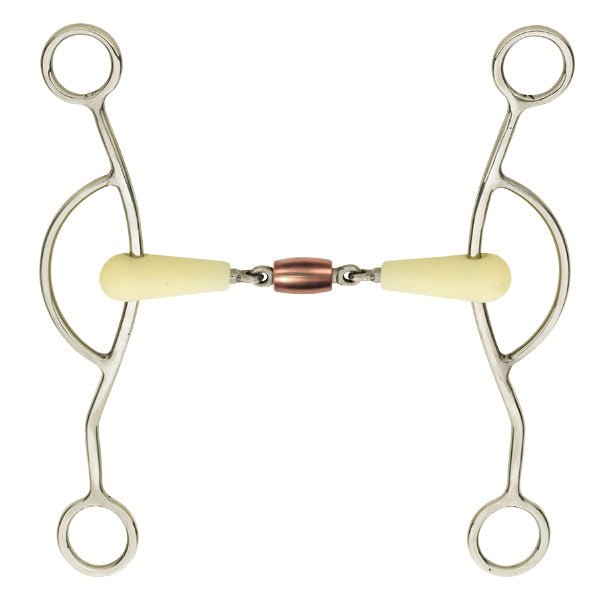 Happy Mouth® Copper Roller Mouth American Gag Bit - Equiluxe Tack
