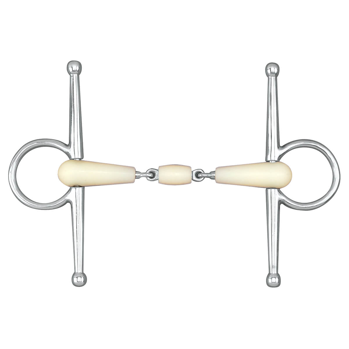 Happy Mouth® Double Jointed Roller Mouth Full Cheek Bit - Equiluxe Tack