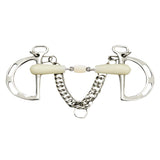 Happy Mouth® Double Jointed with Roller Mouth Slotted Kimberwick Bit - Equiluxe Tack