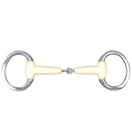Happy Mouth® Flat Ring Jointed Eggbutt Bit - Equiluxe Tack