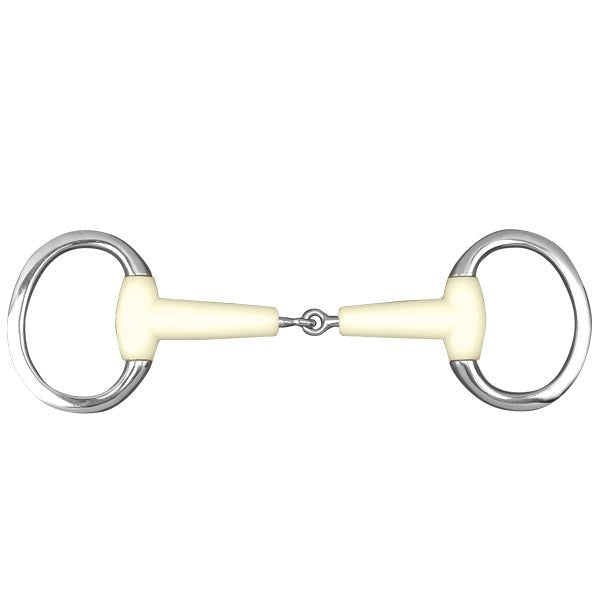 Happy Mouth® Flat Ring Jointed Eggbutt Bit - Equiluxe Tack
