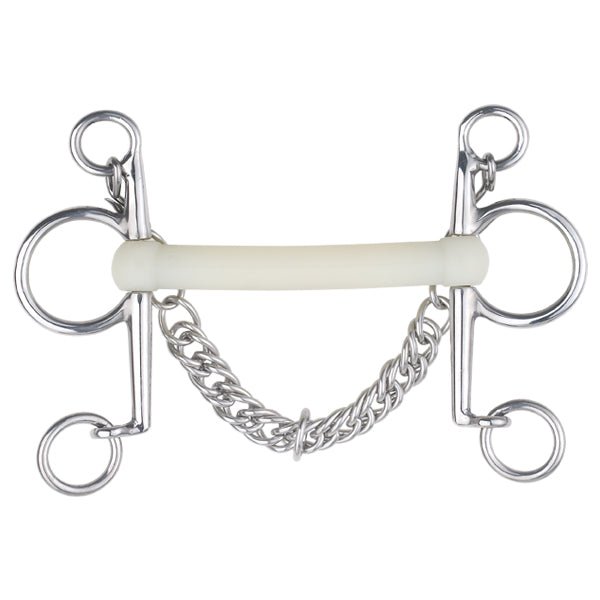 Happy Mouth® Plain Mullen Mouth Pelham Bit - Equiluxe Tack