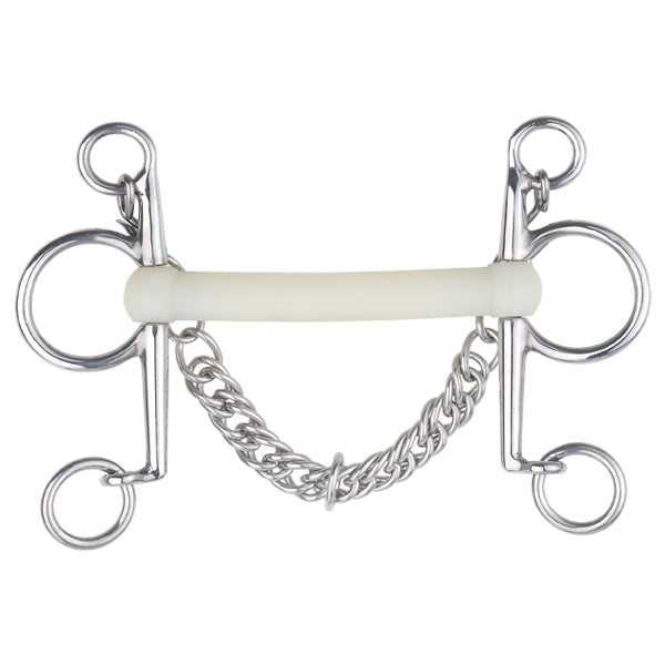 Happy Mouth® Plain Mullen Mouth Pelham Bit - Equiluxe Tack