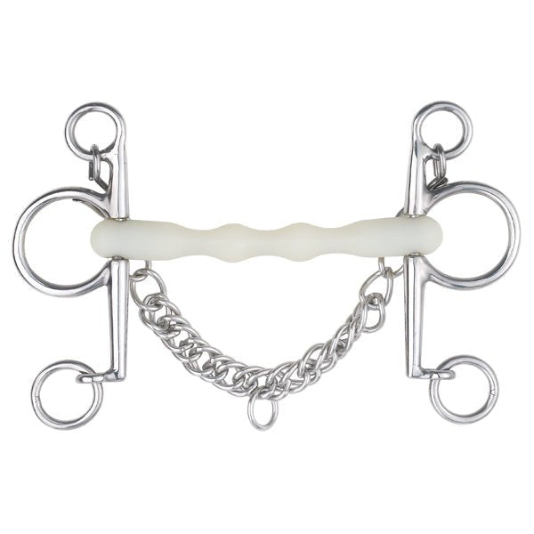 Happy Mouth® Shaped Mullen Mouth Pelham Bit - Equiluxe Tack