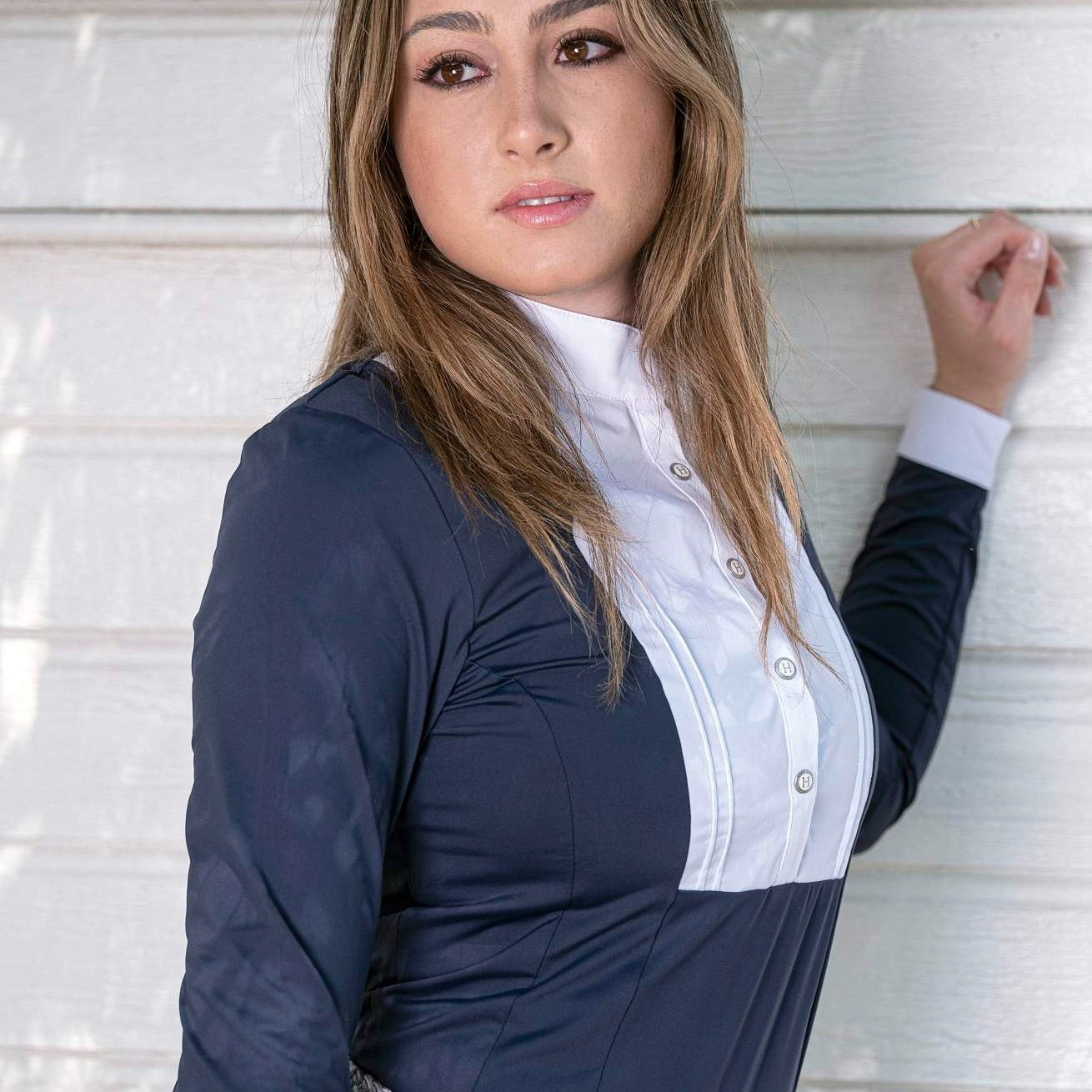 Harcour Ally Womens Long Sleeve Competition Shirt - Harcour USA - Equiluxe Tack