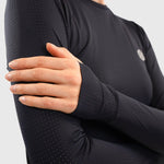 Harcour Bluvea Women's Perforated Long Sleeve Crew Neck - Equiluxe Tack
