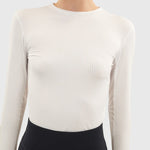 Harcour Bluvea Women's Perforated Long Sleeve Crew Neck - Equiluxe Tack