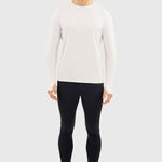Harcour Bluveo Mens Long Sleeve Crew Neck Exercise Shirt - Equiluxe Tack