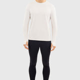 Harcour Bluveo Mens Long Sleeve Crew Neck Exercise Shirt - Equiluxe Tack