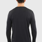 Harcour Bluveo Mens Long Sleeve Crew Neck Exercise Shirt - Equiluxe Tack