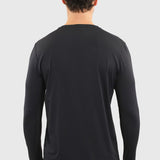 Harcour Bluveo Mens Long Sleeve Crew Neck Exercise Shirt - Equiluxe Tack