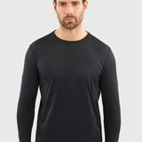 Harcour Bluveo Mens Long Sleeve Crew Neck Exercise Shirt - Equiluxe Tack