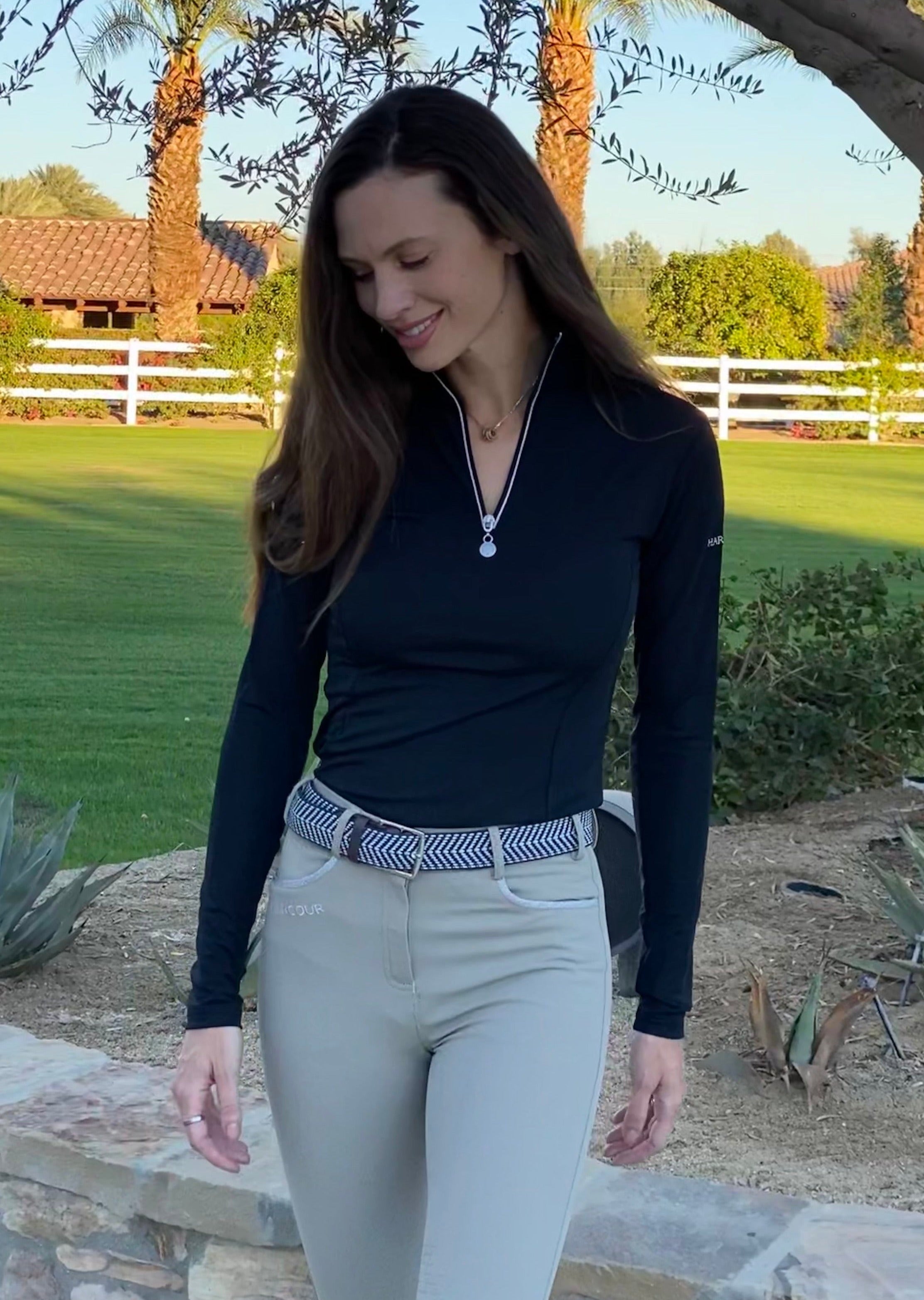 Harcour Caly Womens Long Sleeve Sun Shirt - Harcour USA - Equiluxe Tack