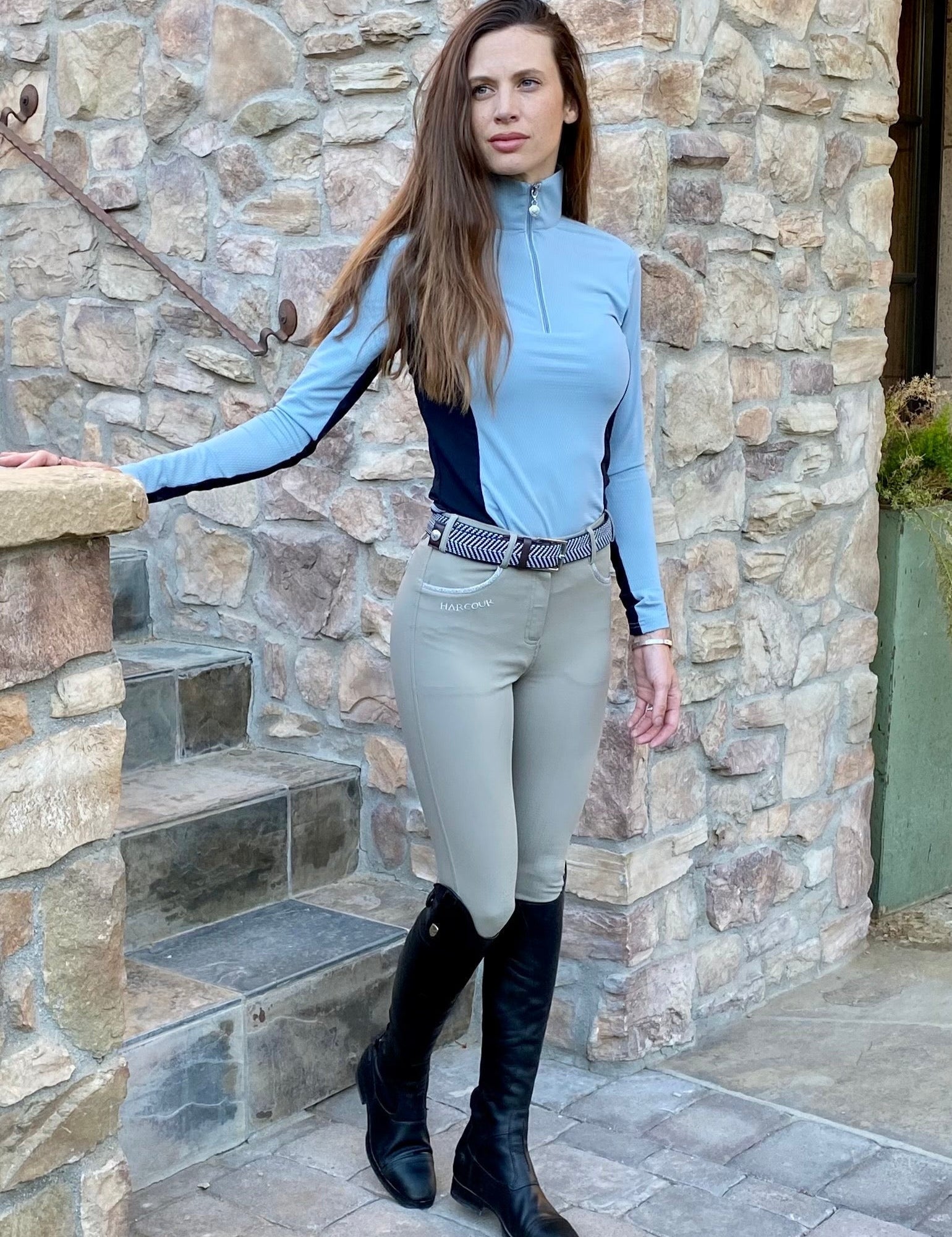 Harcour Caly Womens Long Sleeve Sun Shirt - Harcour USA - Equiluxe Tack