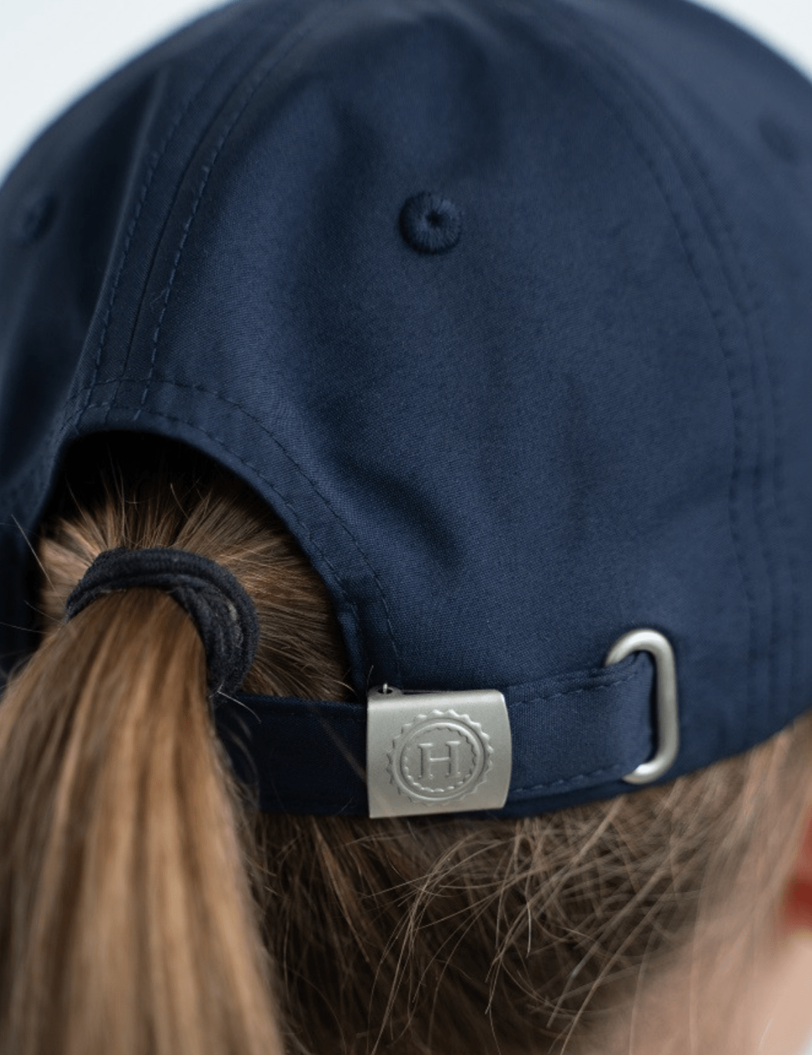 Harcour Capari Sports Cap in Denim & Navy - Harcour USA - Equiluxe Tack