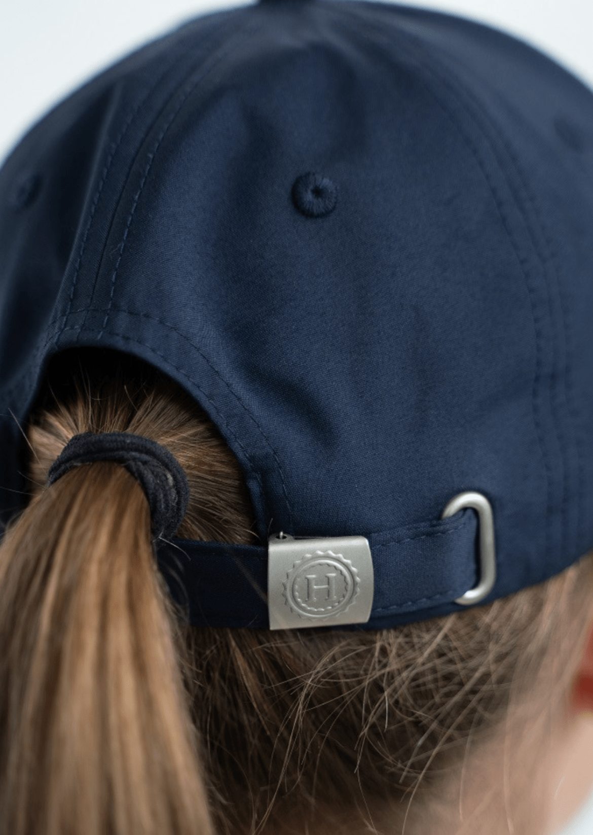 Harcour Capari Sports Cap in Denim & Navy - Harcour USA - Equiluxe Tack