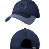 Harcour Capari Sports Cap in Denim & Navy - Harcour USA - Equiluxe Tack