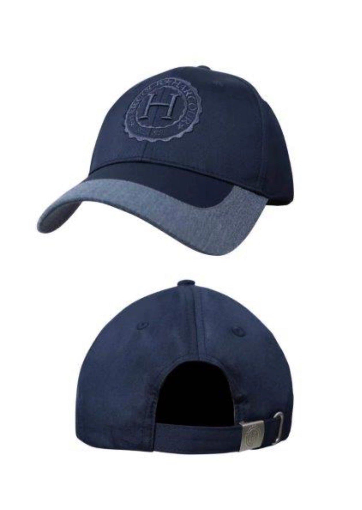 Harcour Capari Sports Cap in Denim & Navy - Harcour USA - Equiluxe Tack