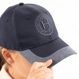Harcour Capari Sports Cap in Denim & Navy - Harcour USA - Equiluxe Tack