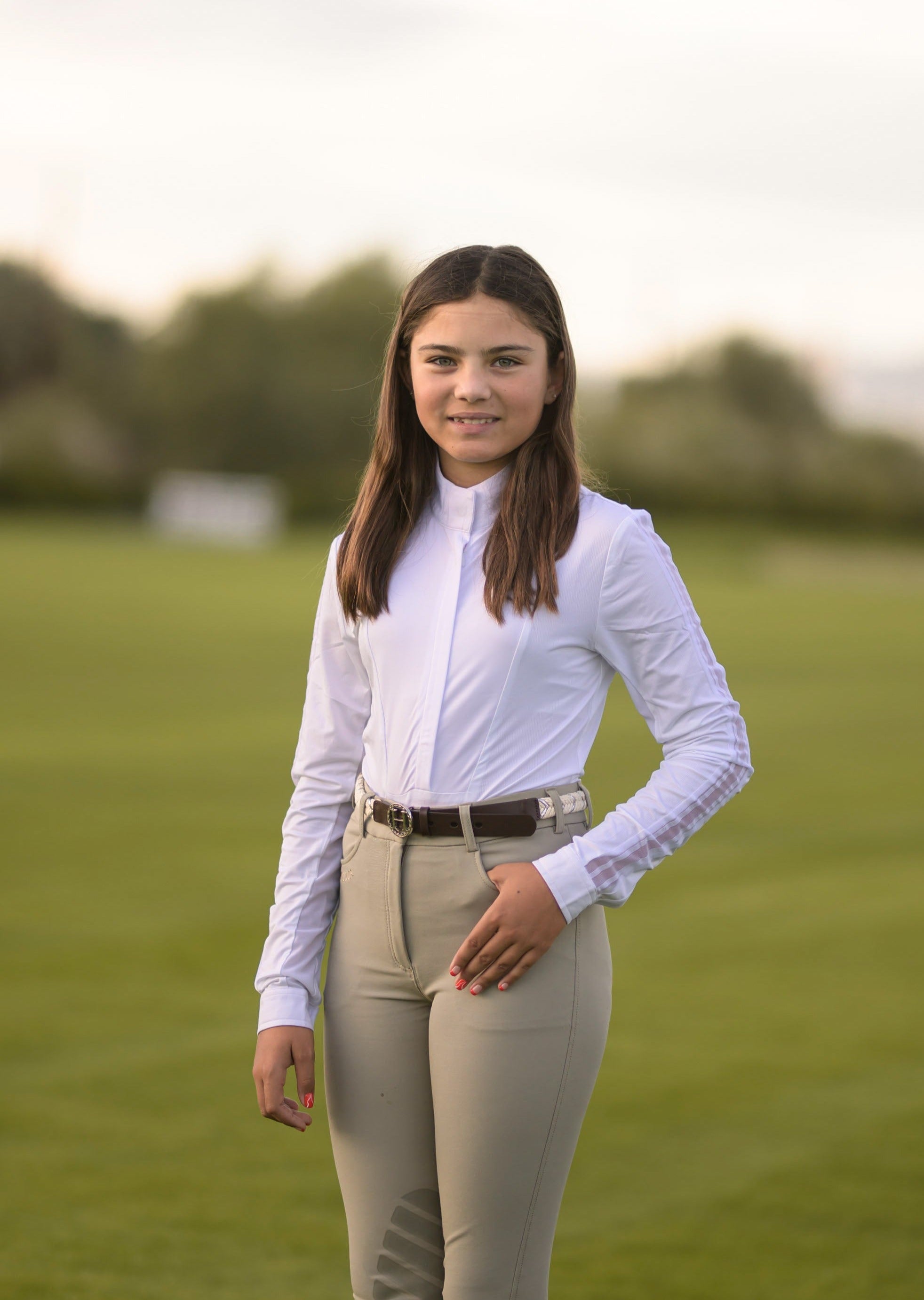 Harcour Cassi Womens Long Sleeve Competition Shirt - Harcour USA - Equiluxe Tack