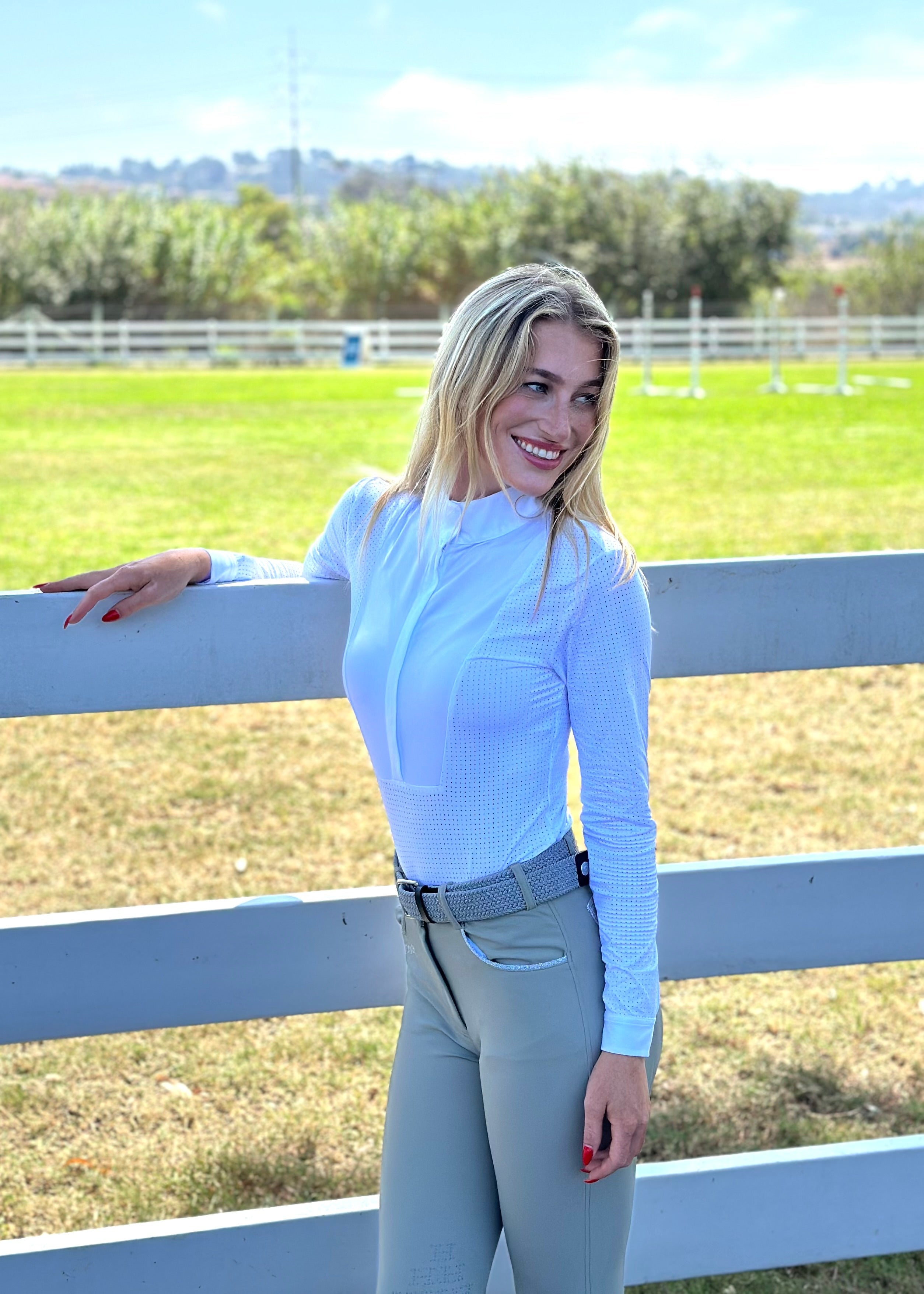 Harcour Coco Women’s Long Sleeve Competition Shirt - Harcour USA - Equiluxe Tack