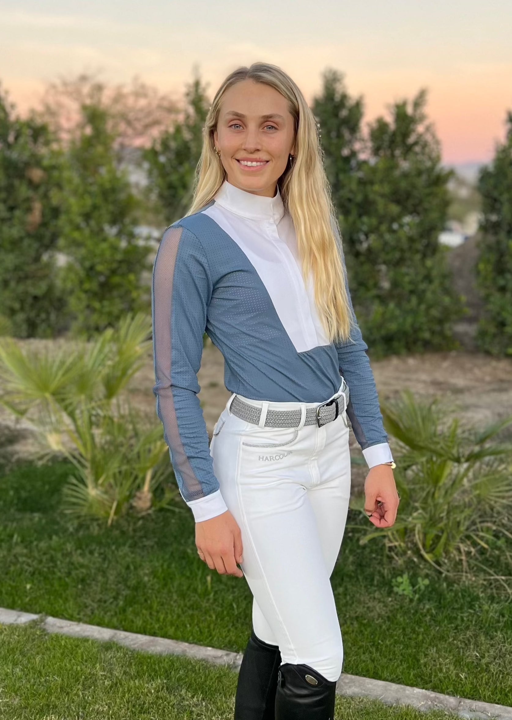 Harcour Coco Women’s Long Sleeve Competition Shirt - Harcour USA - Equiluxe Tack
