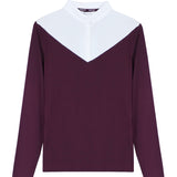 Harcour Cognac Womens Long Sleeve Competition Shirt - Harcour USA - Equiluxe Tack