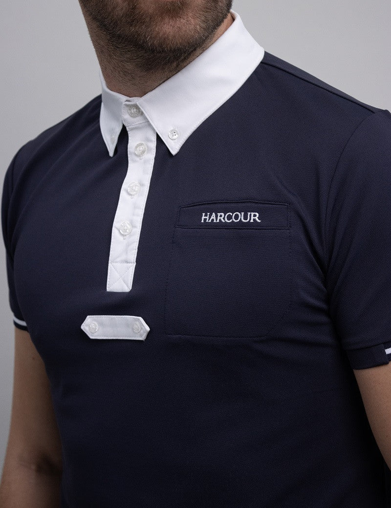 Harcour Crystallo Mens Competition Polo - Harcour USA - Equiluxe Tack