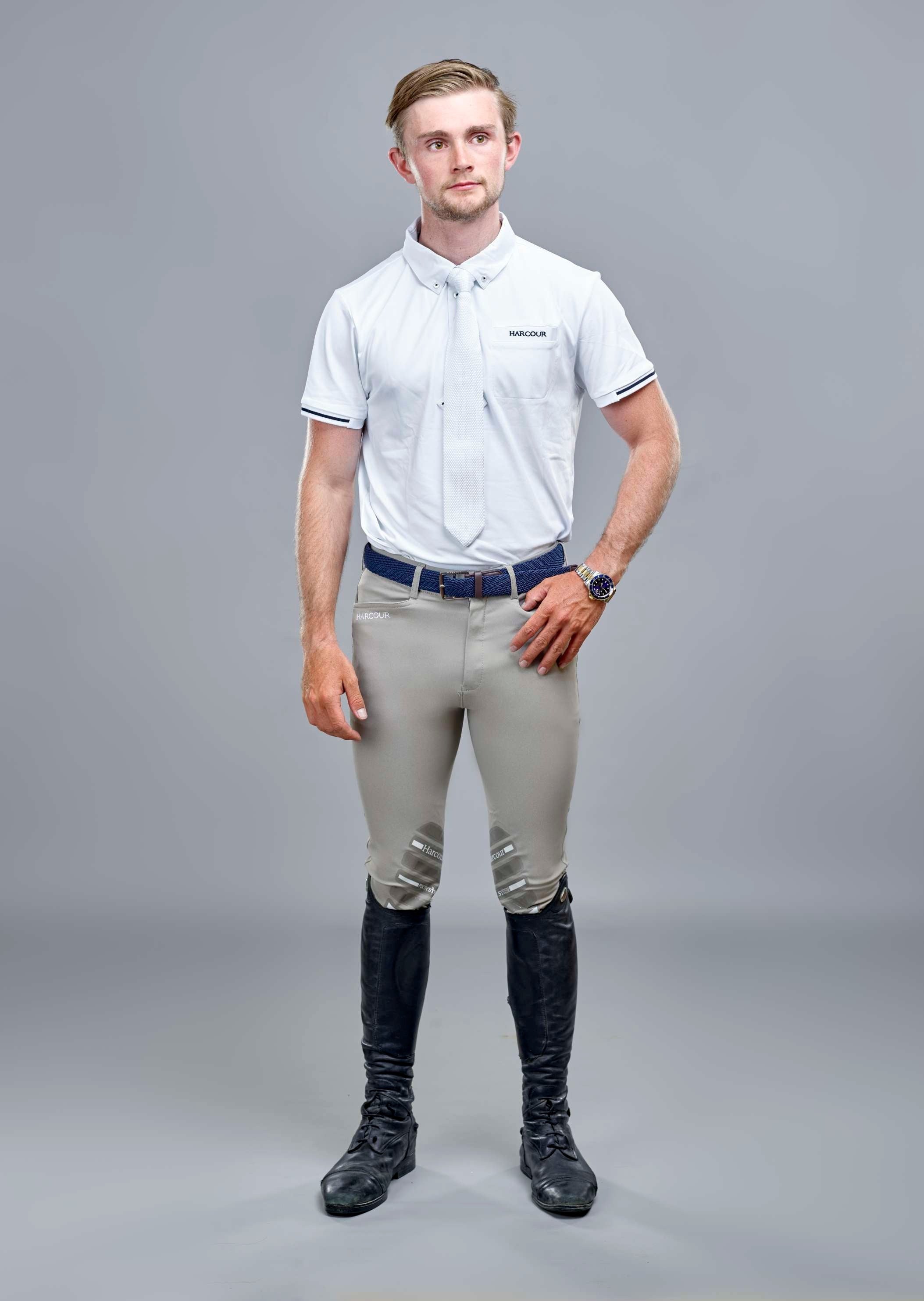Harcour Crystallo Mens Competition Polo - Harcour USA - Equiluxe Tack