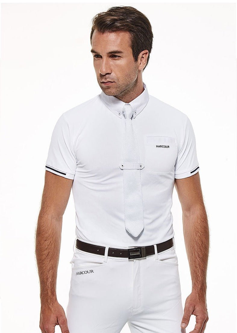 Harcour Crystallo Mens Competition Polo - Harcour USA - Equiluxe Tack