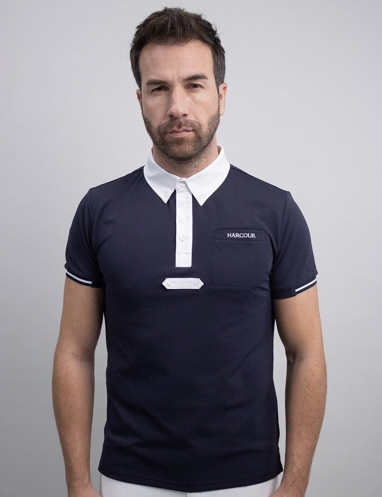 Harcour Crystallo Mens Competition Polo - Harcour USA - Equiluxe Tack