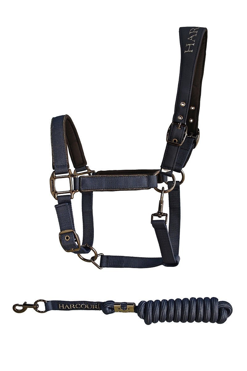 Harcour Hansey Horse Halter with Lead Rope - Harcour USA - Equiluxe Tack