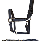 Harcour Hansey Horse Halter with Lead Rope - Harcour USA - Equiluxe Tack