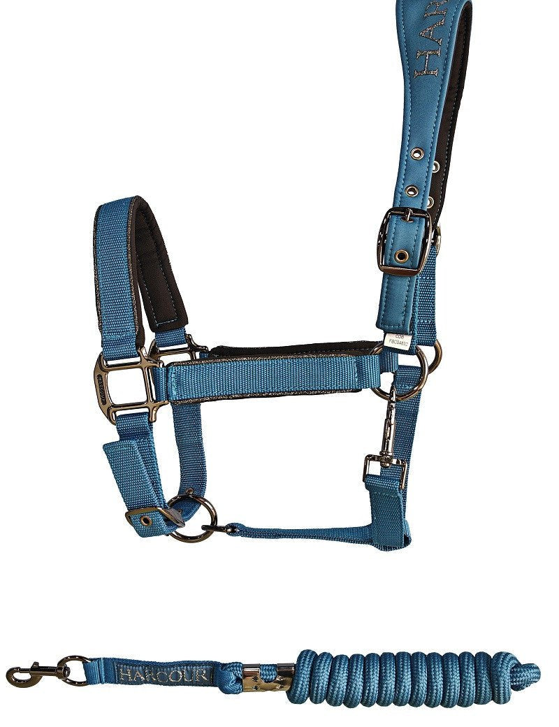 Harcour Hansey Horse Halter with Lead Rope - Harcour USA - Equiluxe Tack