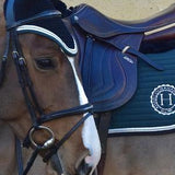 Harcour Indiana Saddle Pad CSO & West Fly Veil Set - Harcour USA - Equiluxe Tack