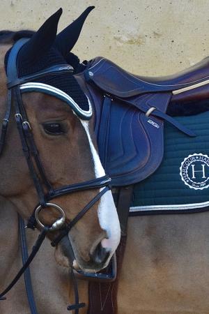 Harcour Indiana Saddle Pad CSO & West Fly Veil Set - Harcour USA - Equiluxe Tack