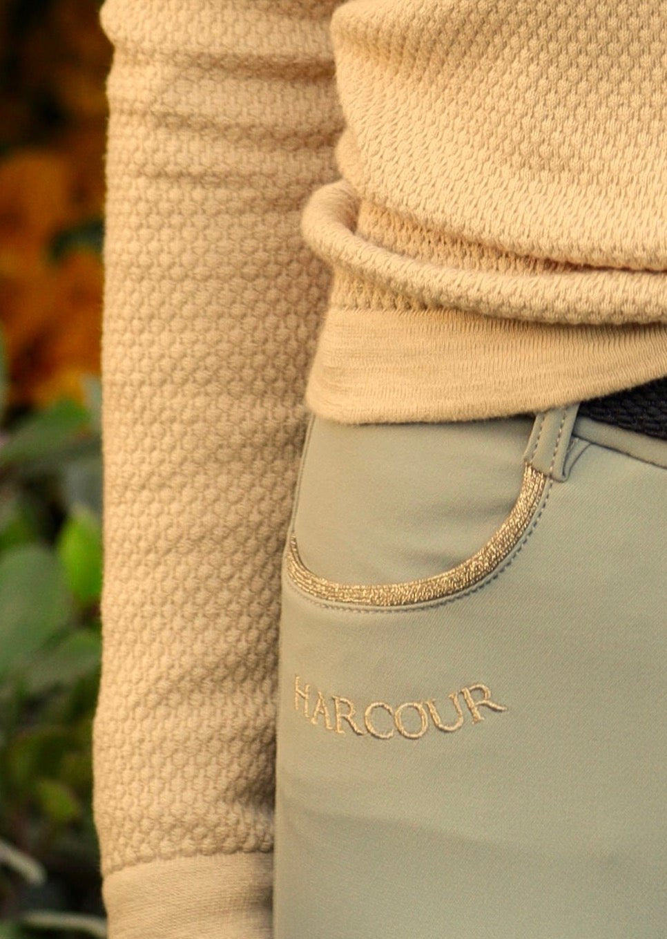 Harcour Jaltika Gold Edition Women's Riding Breeches - Harcour USA - Equiluxe Tack