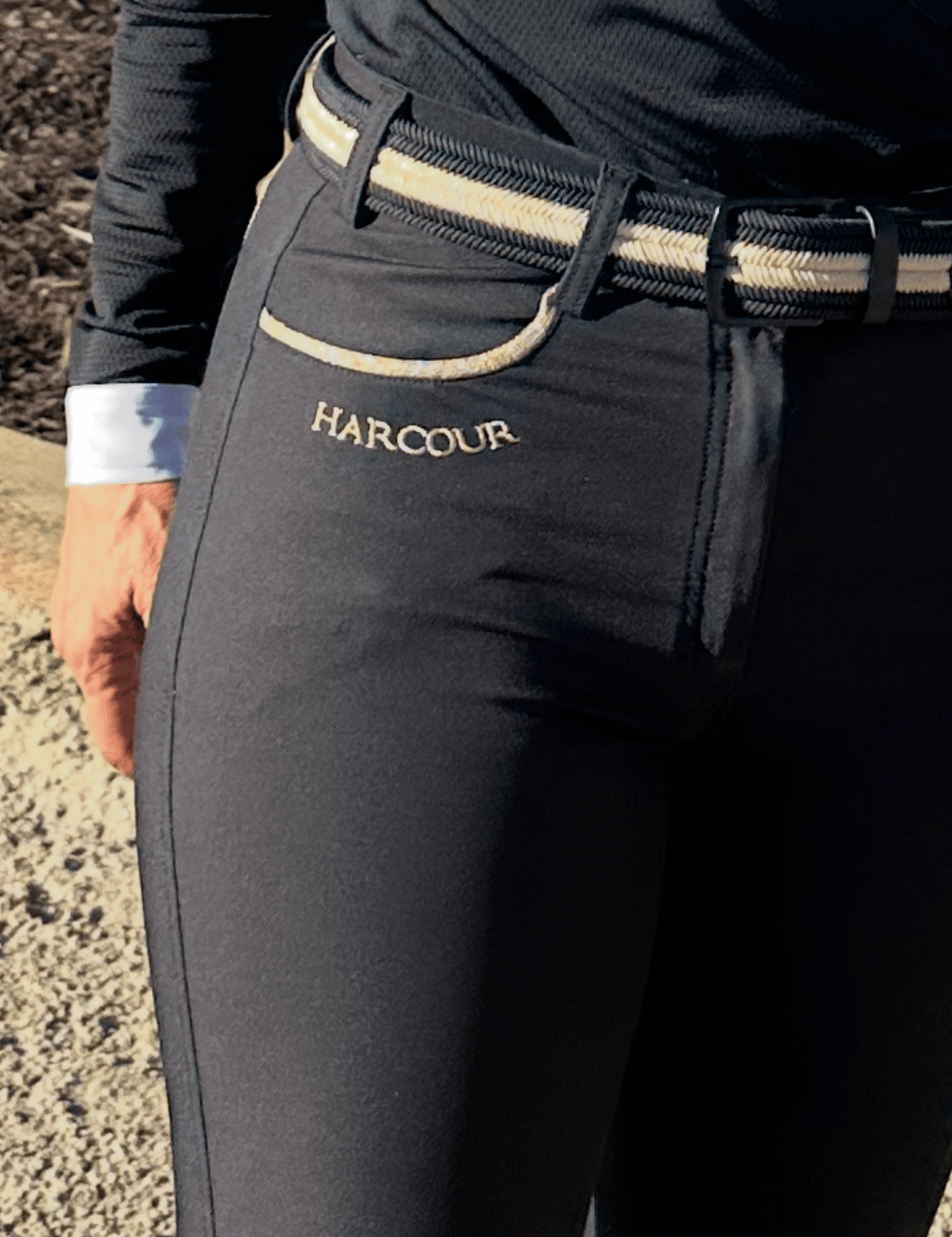 Harcour Jaltika Gold Edition Women's Riding Breeches - Harcour USA - Equiluxe Tack