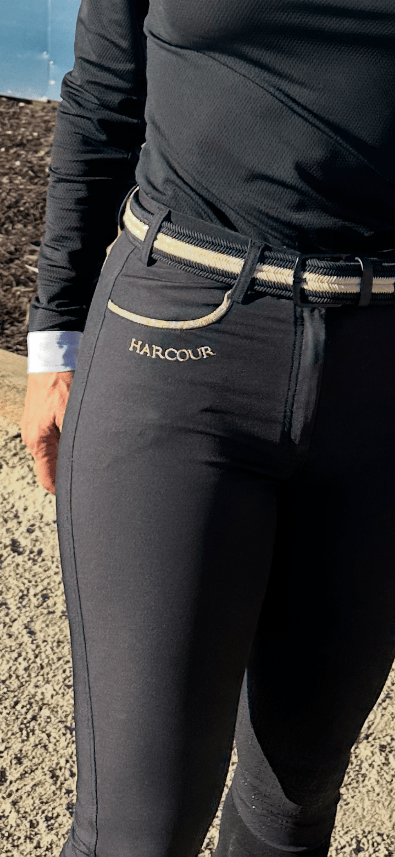 Harcour Jaltika Gold Edition Women's Riding Breeches - Harcour USA - Equiluxe Tack