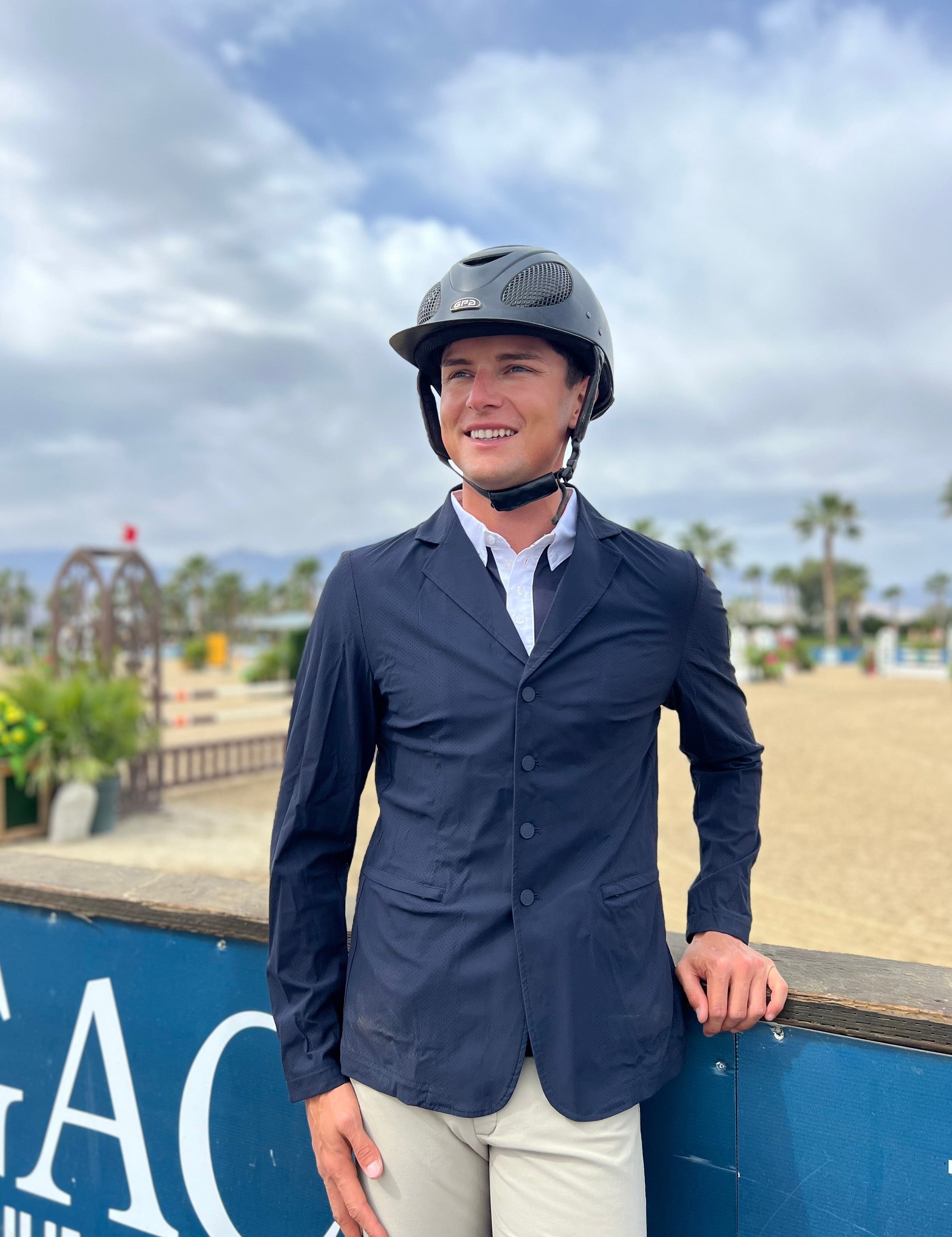 Harcour John Mens Perforated Competition Jacket - Harcour USA - Equiluxe Tack