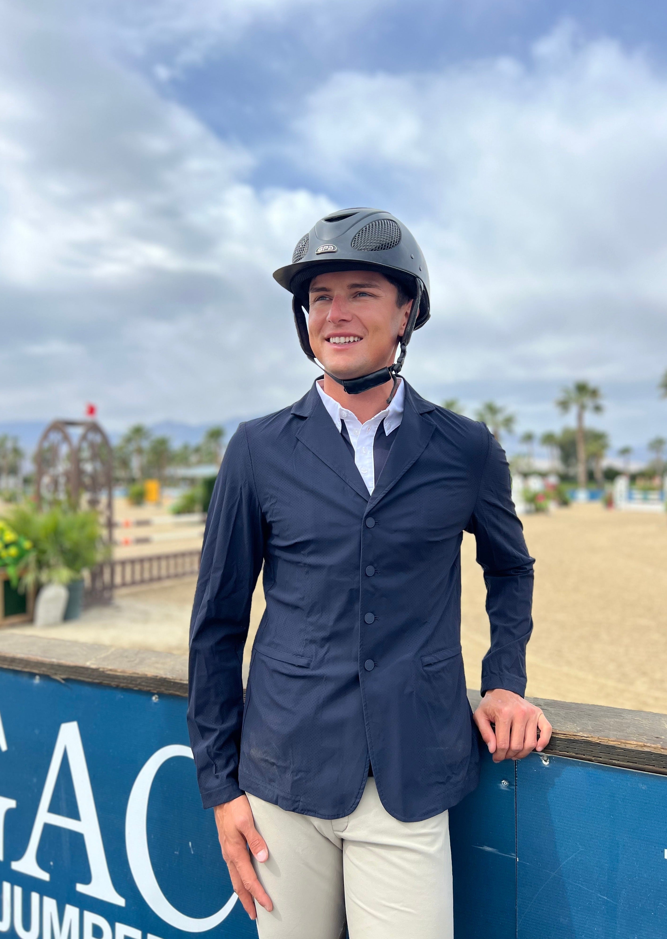 Harcour John Mens Perforated Competition Jacket - Harcour USA - Equiluxe Tack
