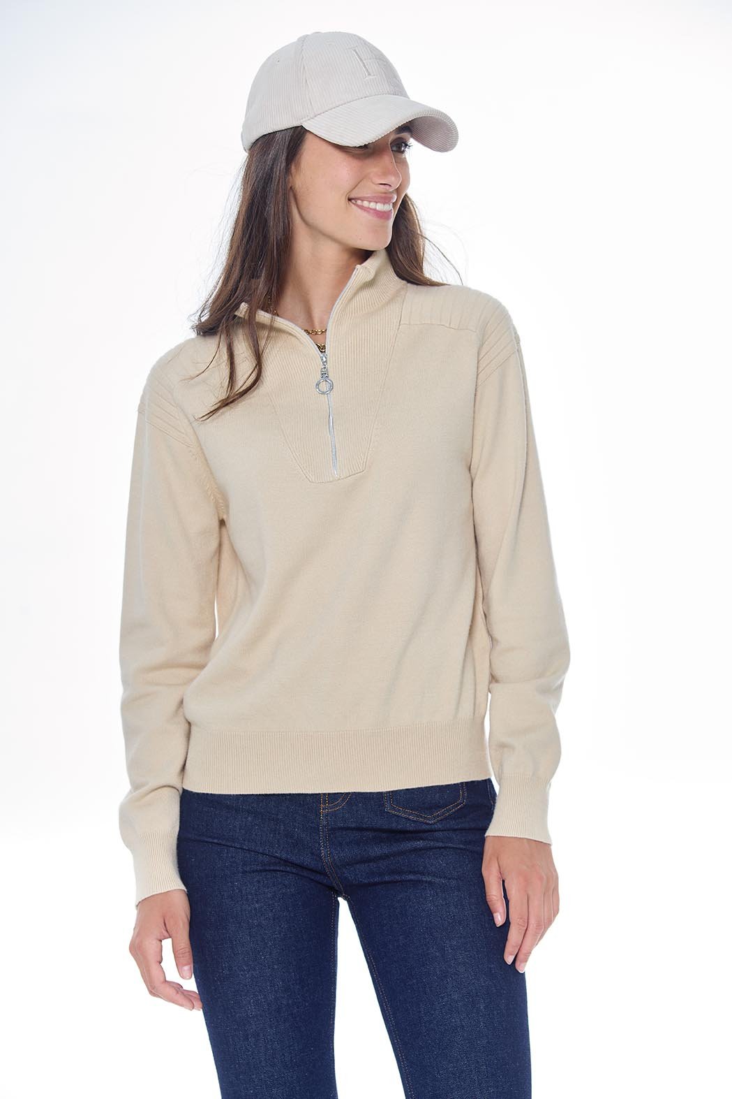 Harcour Pachana Front Zip Sweater - Harcour USA - Equiluxe Tack