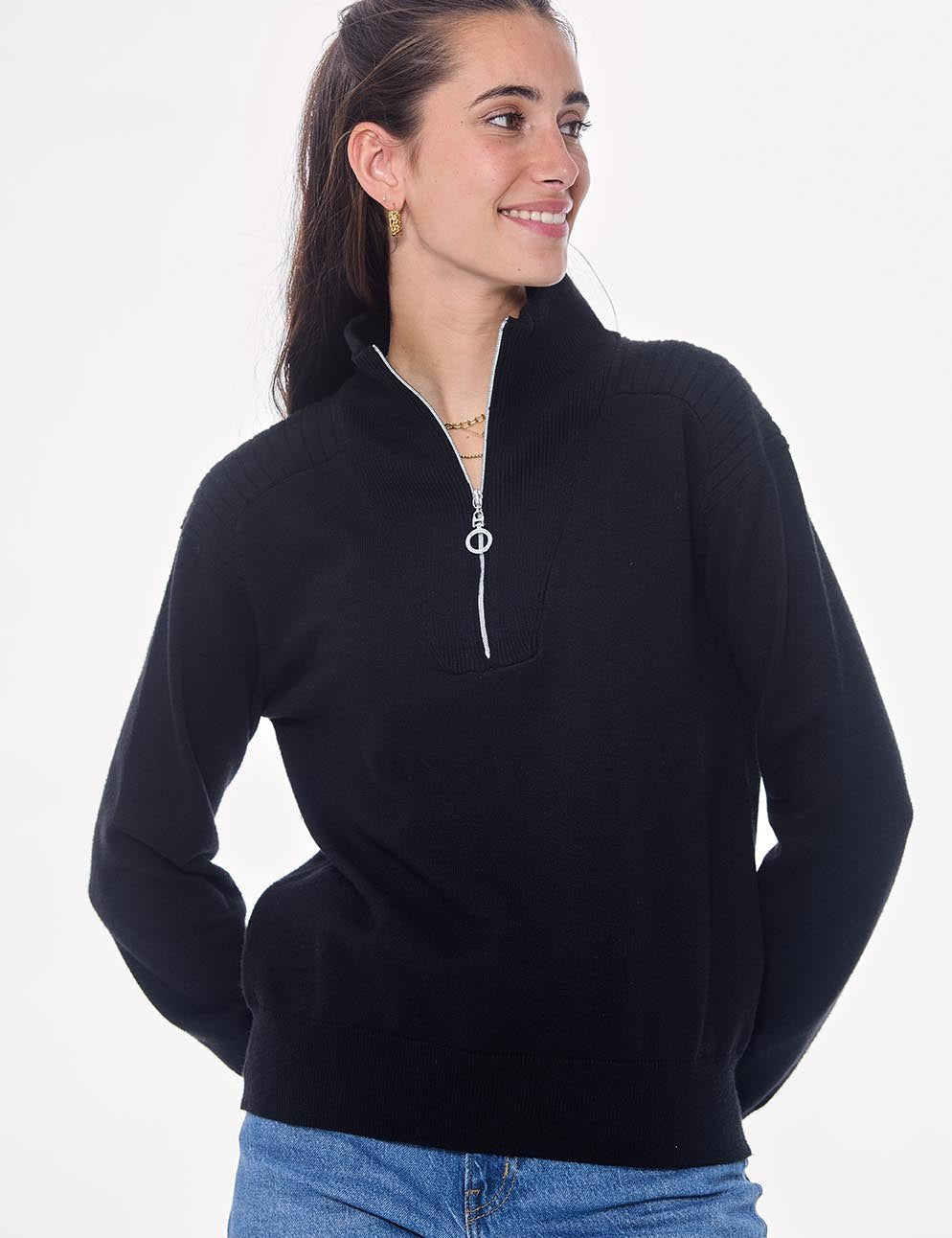 Harcour Pachana Front Zip Sweater - Harcour USA - Equiluxe Tack