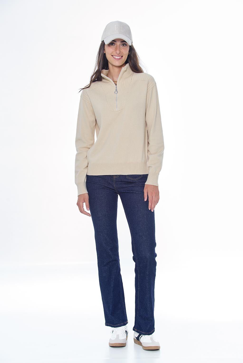 Harcour Pachana Front Zip Sweater - Harcour USA - Equiluxe Tack