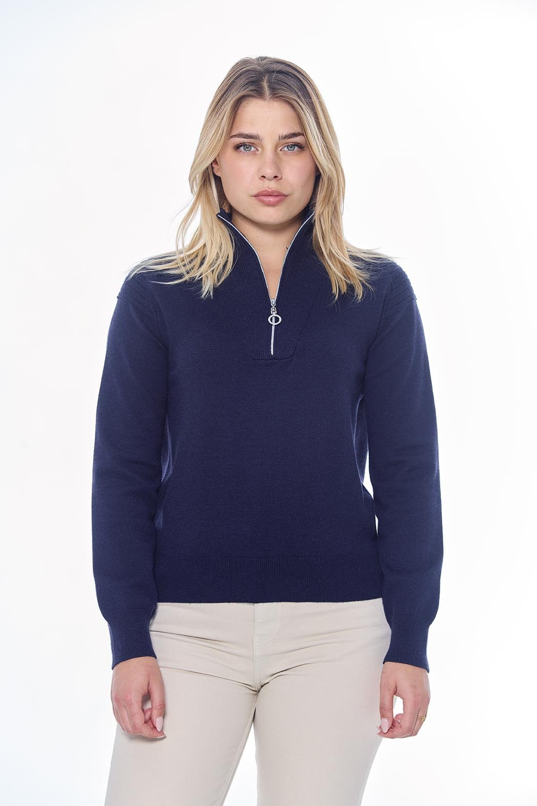 Harcour Pachana Front Zip Sweater - Harcour USA - Equiluxe Tack