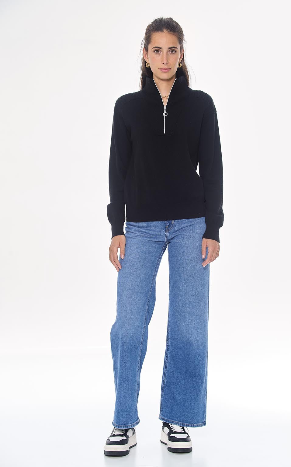 Harcour Pachana Front Zip Sweater - Harcour USA - Equiluxe Tack